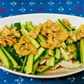 るんたろ社長's cooksnap of when they made 簡単★鶏むね肉のサッパリゴマ油＋スープ.