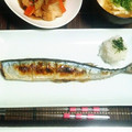 にゃーさﾝ's cooksnap of when they made はなまるで学んだ！さんまの塩焼き.