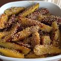 冷蔵庫の中's cooksnap of when they made 簡単！早い！揚げない大学いも.