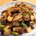 origamikei's cooksnap of when they made きのことアスパラのバター醤油炒め.