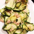 OCOOK's cooksnap of when they made 火を使わない☆ズッキーニとツナのサラダ♪.
