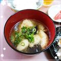 ＴＯＭＯＷＡＴ's cooksnap of when they made なすと松山あげの味噌汁.
