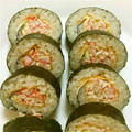 エリラ's cooksnap of when they made 巻きすを使わないミニサラダ巻き.