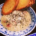 mariトラ's cooksnap of when they made お1人ランチに♬カルボナーラ風リゾット.
