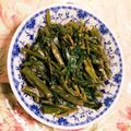 あざらしの赤ちゃん's cooksnap of when they made 空心菜のみそヨーグルト和え.