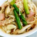 りん♥しゃね's cooksnap of when they made アスパラとベーコンのガーリックソテー.