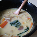 シロン。's cooksnap of when they made エコ✿南瓜のわたとキャベツのミルクスープ.