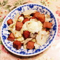 あざらしの赤ちゃん's cooksnap of when they made 和風？！SPAM＆キャベツのごま油炒め.