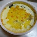 るう。's cooksnap of when they made ほうれん草とカキのグラタン.