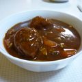 るう。's cooksnap of when they made 楽チン♪ビーフシチューで煮込みハンバーグ.