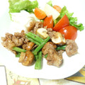 ruruyun's cooksnap of when they made 梨が決め手!? 牛肉とキノコたっぷり炒め.