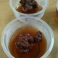 アズキナ's cooksnap of when they made ほうじ茶寒天の粒あんよせ.