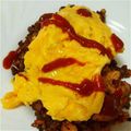 えりは's cooksnap of when they made オムライス.
