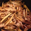 嫁しゃん's cooksnap of when they made ごぼうと豚こまの甘うま煮物.