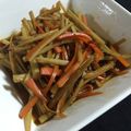きゃりー♥'s cooksnap of when they made ☆甘辛きんぴらごぼう☆.