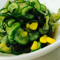 YU-ZEN's cooksnap of when they made きゅうりとコーンでさっぱり中華風和え.