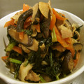 PARNELL's cooksnap of when they made 蕪の葉で簡単旨うまっ中華炒め♪.