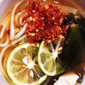 なちょちゅ～ママ's cooksnap of when they made 簡単本格♪あったかすだちうどん.