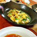 旦那は皿洗い's cooksnap of when they made 炒飯のための☆搾菜玉子.