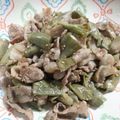もぐちゃーーん's cooksnap of when they made 春の味☆イタドリと豚肉の炒めもの.