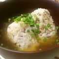 あんべみ's cooksnap of when they made 余ったぶり大根活用☆あんかけ焼おにぎり.