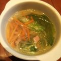 ぽかふぇ's cooksnap of when they made 味つけ昆布茶のみ☆どっさりレタススープ！.