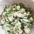よぴえもん729's cooksnap of when they made 簡単格安☆きゅうりとツナのサラダ.