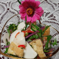 ☆むさし☆'s cooksnap of when they made 蕪と水菜と小海老のサラダ.