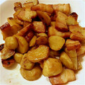 ノブカホ's cooksnap of when they made さといもとベーコンのオイスターソース炒め.