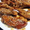 さけきりちゃん's cooksnap of when they made やみつき♡手羽先の甘辛ゴマ胡椒焼き.