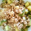 クック9RGROK☆'s cooksnap of when they made ズッキーニで肉みそパスタ.