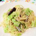 紅茶フレンチ's cooksnap of when they made キャベツとオイルサーディンの絶品パスタ.