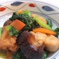 シルフス's cooksnap of when they made 小松菜と鶏の甘辛煮.