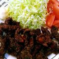 蜜茄子's cooksnap of when they made 味付きホルモンのジューシー唐揚げ.