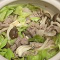 ぴょんきち♫'s cooksnap of when they made 簡単★一人鍋★キャベツの土鍋蒸し味噌味.
