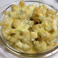 fmfm0807's cooksnap of when they made カリフラワーのカレーマヨチーズ焼き.