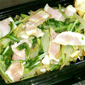 ＹＫＮ４．３'s cooksnap of when they made もやしと水菜の炒め物.