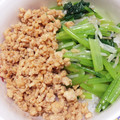 bellechan's cooksnap of when they made ＋1品 小松菜ともやしのナムル.