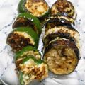 木市。's cooksnap of when they made ＊ピーマンの肉詰め＆ナスの挟み焼き＊.