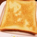 あんずてぃー☆'s cooksnap of when they made 浮かび上がる！簡単で甘いお絵かきトースト.