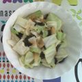 funa☆yossy's cooksnap of when they made キャベツとわかめと天かすで！たぬきサラダ.