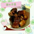 heimia's cooksnap of when they made 超簡単‼︎ ジュースdeトロトロ豚角煮.