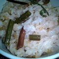 さるちゃん's cooksnap of when they made 天かすご飯～山菜入り.