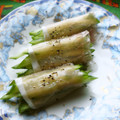 Satoco❋'s cooksnap of when they made 超絶簡単！きゅうりの生ハム巻き.