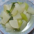 ポテリ's cooksnap of when they made ☆大根とチンゲン菜の中華風煮☆.