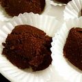 mashumi's cooksnap of when they made おから１００％ヘルシー濃厚チョコマフィン.