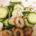 ☆未鏡☆'s cooksnap of when they made きゅうりとちくわの香り酢の物.
