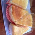 chinamilk's cooksnap of when they made 軽い食感、スフレチーズケーキ.