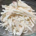 おみぶ's cooksnap of when they made 大根と蟹缶のサラダ.