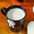 しじみごはん's cooksnap of when they made 豆乳嫌いの豆乳コーヒー.
